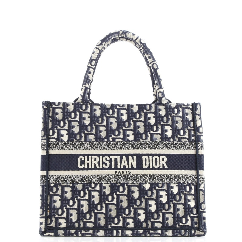 Book Tote Oblique Canvas Small