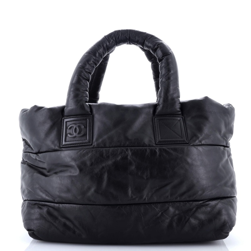Coco Cocoon Reversible Tote Quilted Lambskin Medium