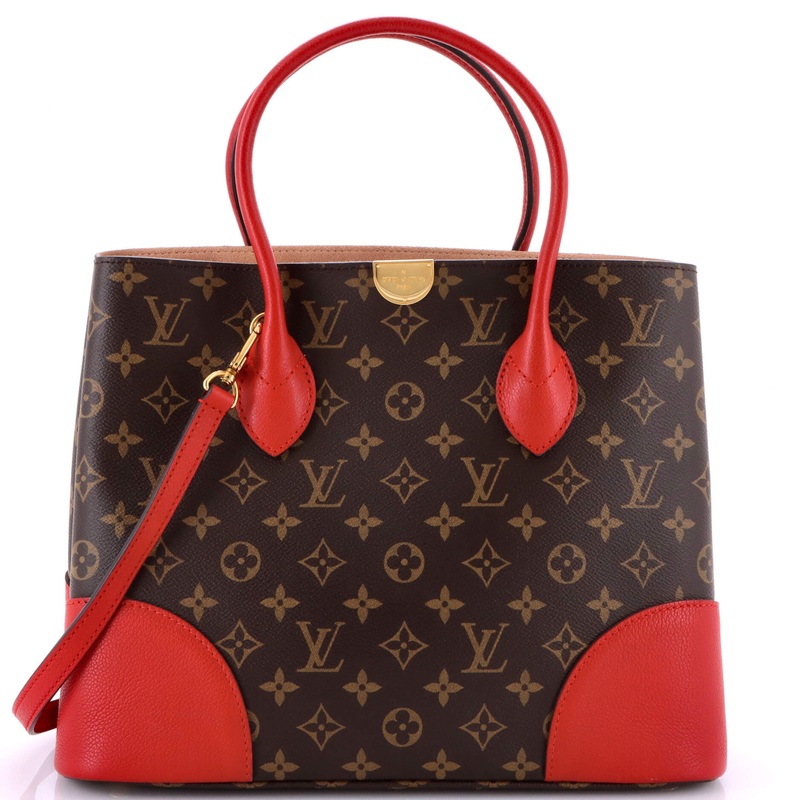 Flandrin Handbag Monogram Canvas and Leather