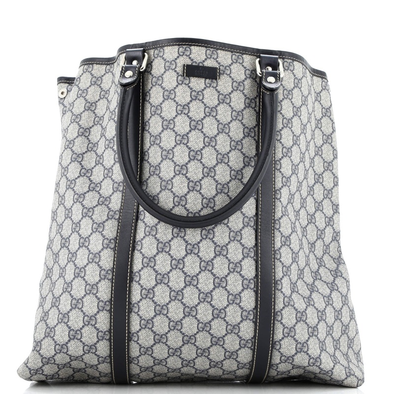Joy Tote GG Coated Canvas with Leather Large