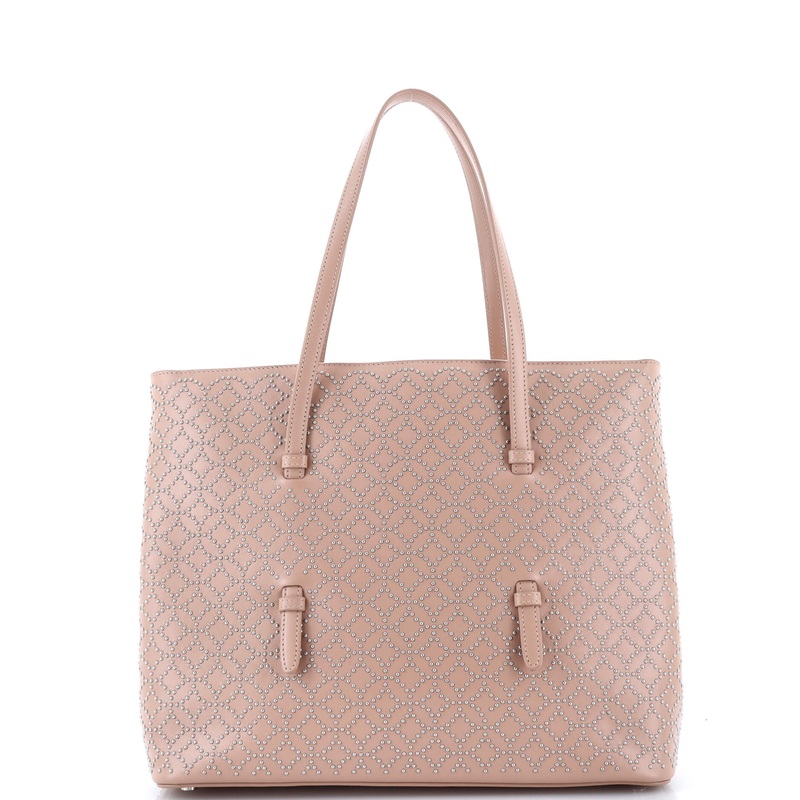Open Tote Arabesque Studded Leather Medium