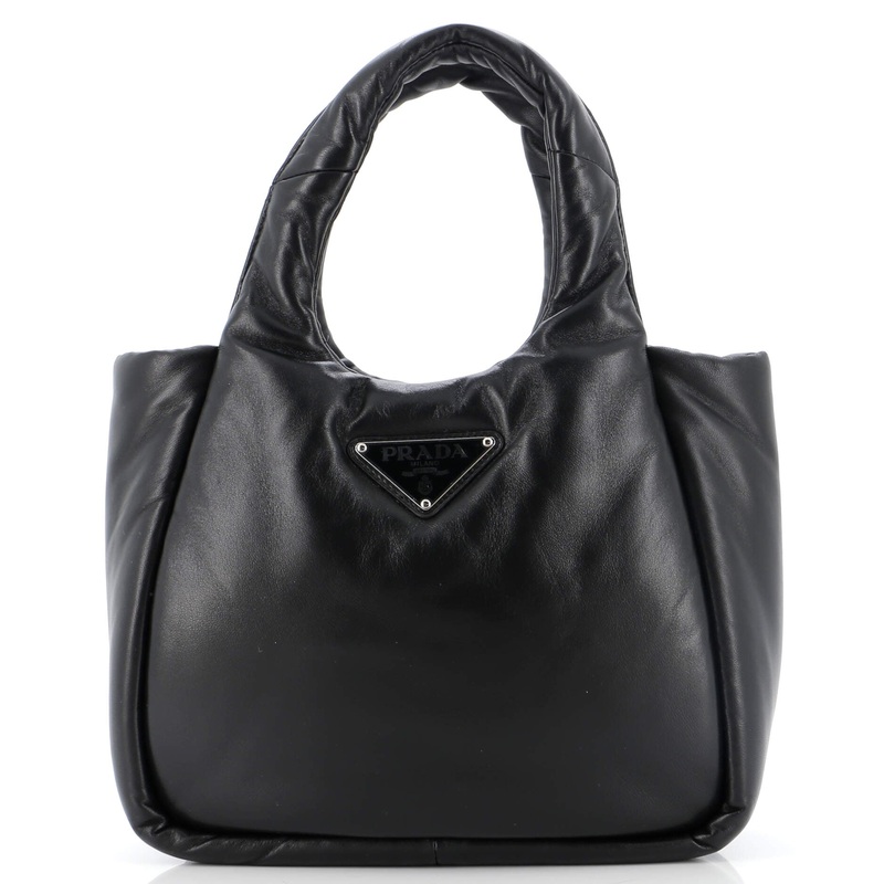 Padded Soft Tote Leather Medium
