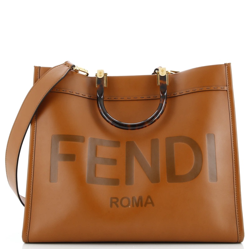 Sunshine Shopper Tote Leather Medium