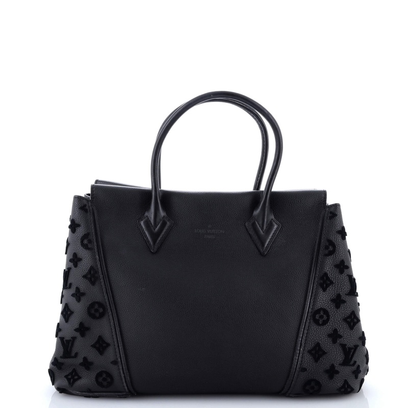 W Tote Monogram Tuffetage Leather PM