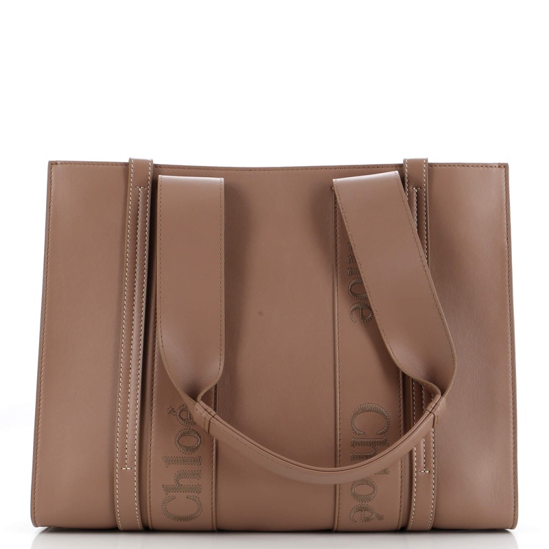 Woody Tote Leather Medium