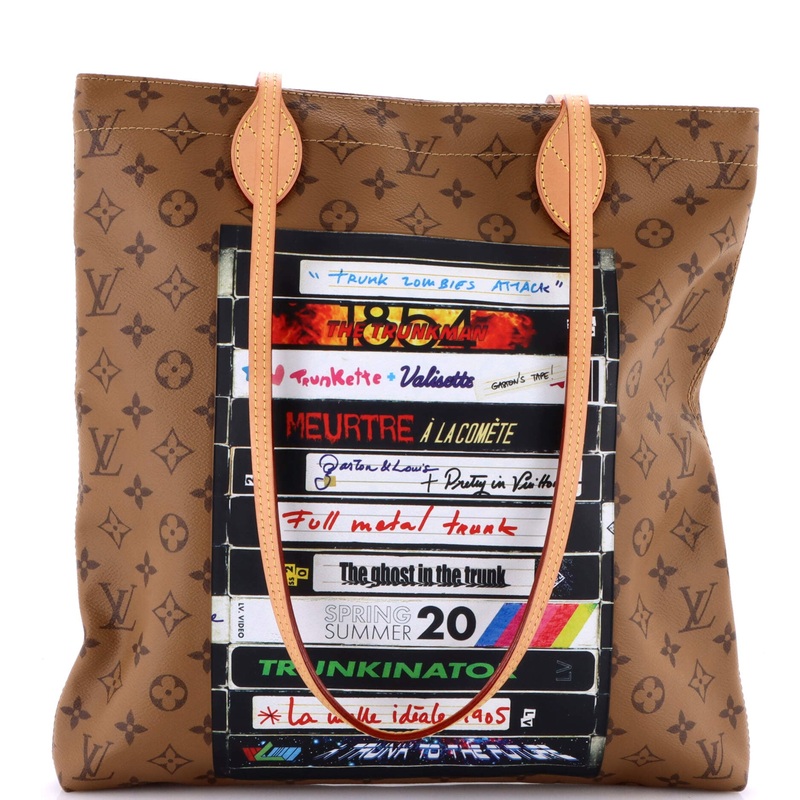 Carry It Tote Limited Edition Video Tape Reverse Monogram Canvas