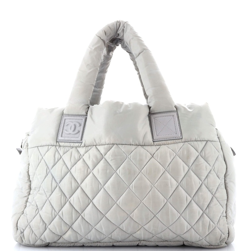Coco Cocoon Zipped Tote Quilted Nylon Large