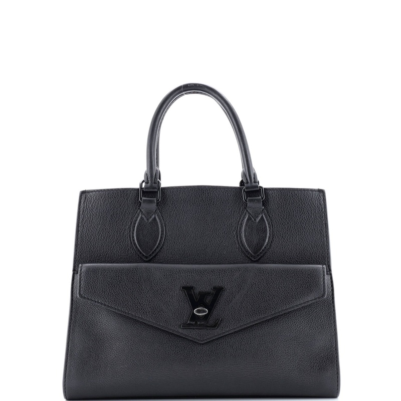 Lockme Monochrome Tote Leather PM