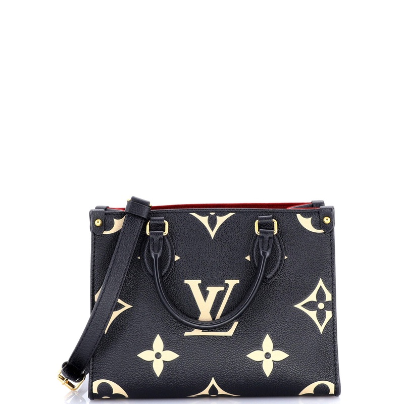 OnTheGo Tote Bicolor Monogram Empreinte Giant PM