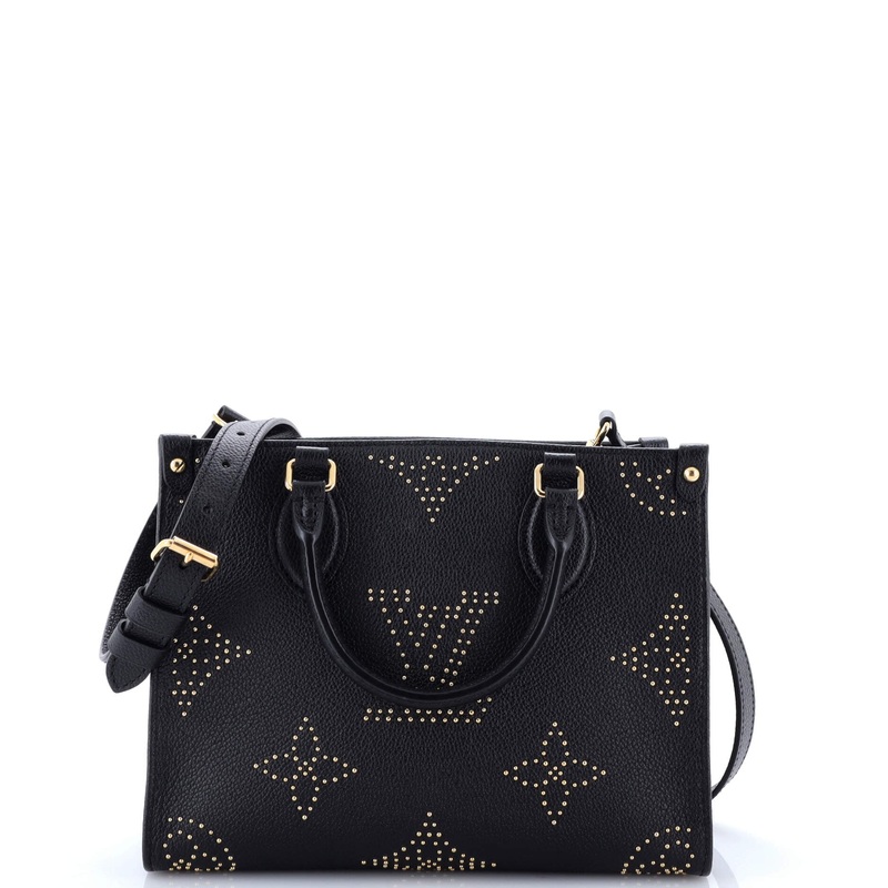 OnTheGo Tote Studded Monogram Giant Leather PM