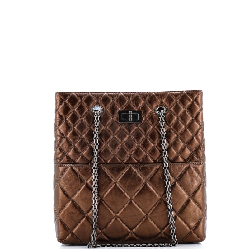 Reissue Tote Quilted Aged Calfskin Tall