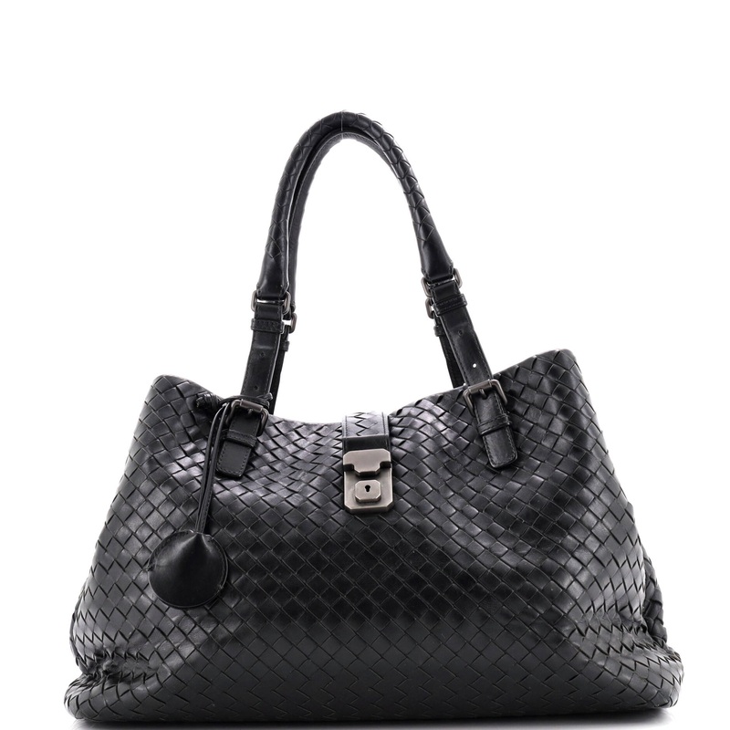Roma Bag Intrecciato Nappa Large