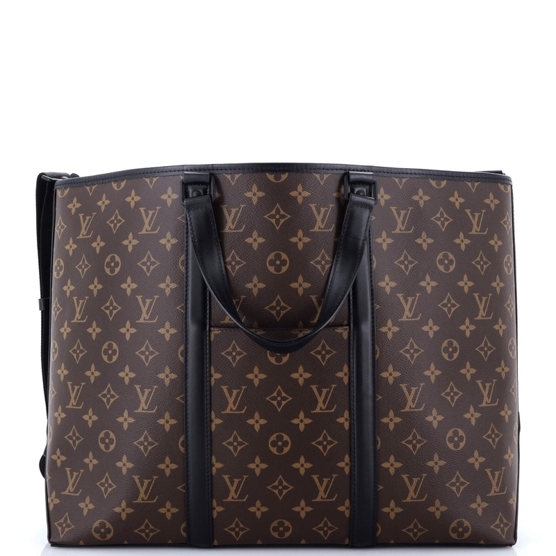 Weekend Tote Macassar Monogram Canvas GM