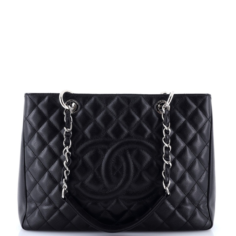 Grand Shopping Tote Quilted Calfskin
