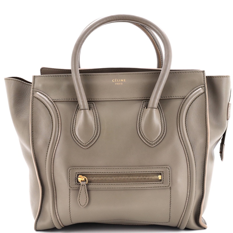 Luggage Bag Smooth Leather Mini