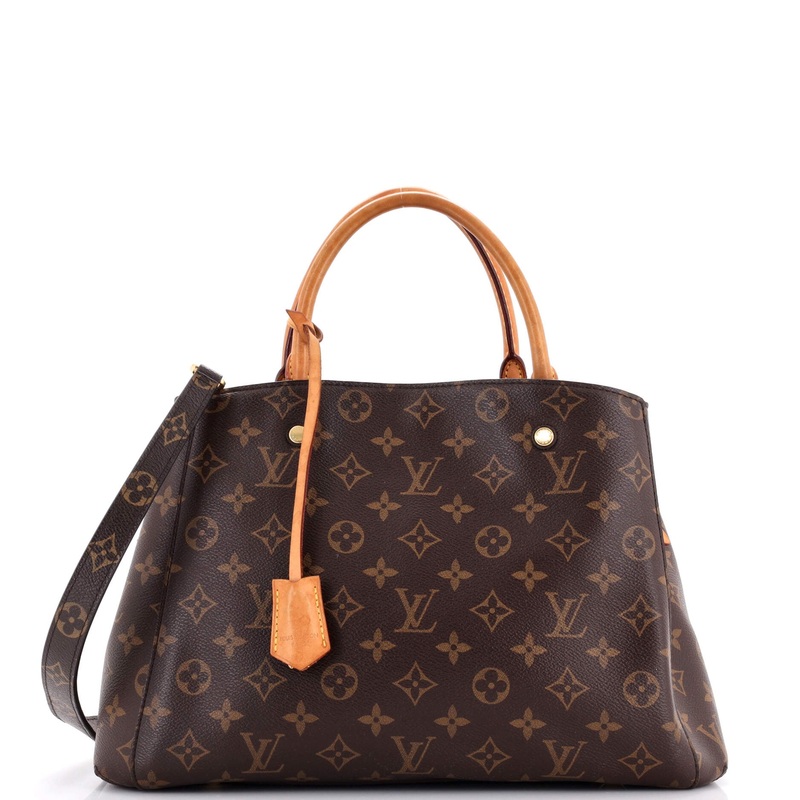 Montaigne Handbag Monogram Canvas MM
