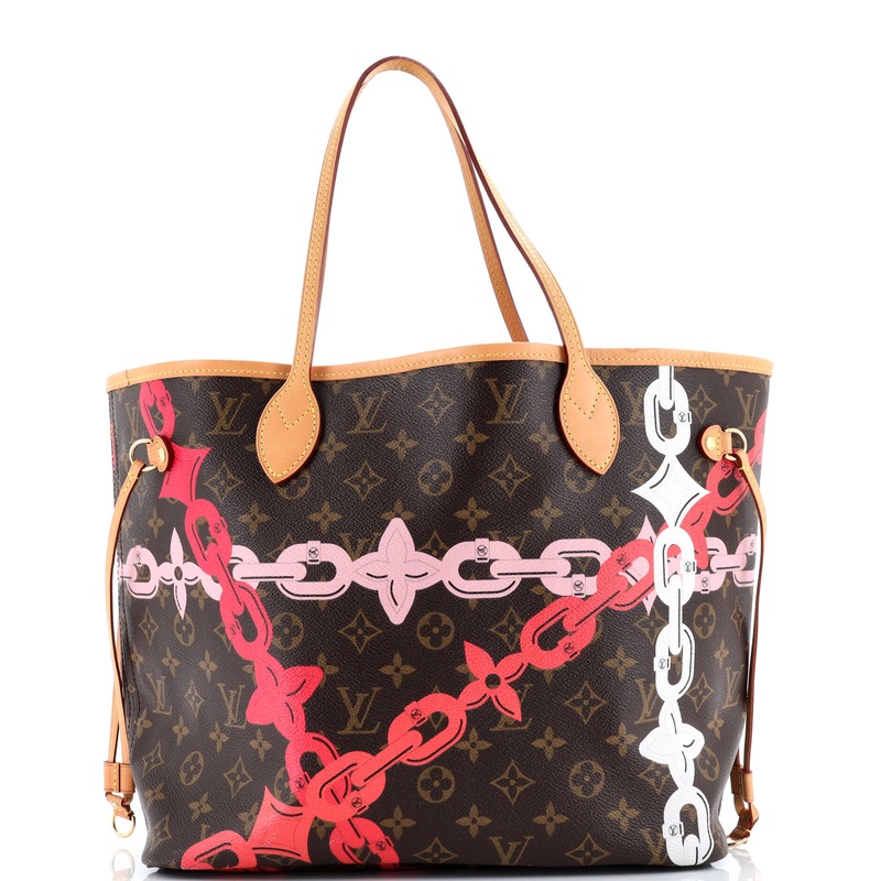 Neverfull NM Tote Limited Edition Bay Monogram Canvas MM