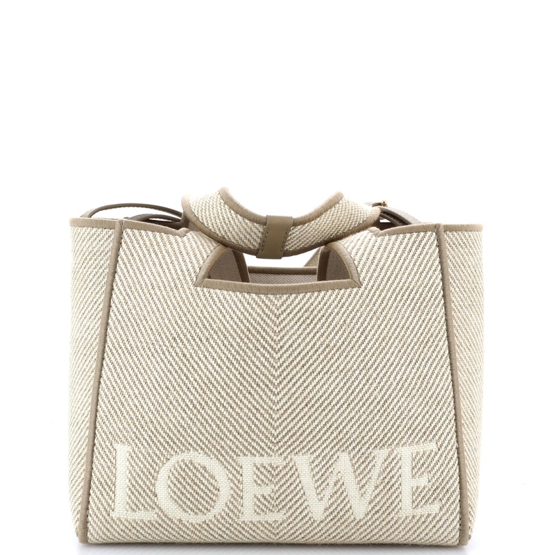 Paula's Ibiza Logo Convertible Tote Canvas Small