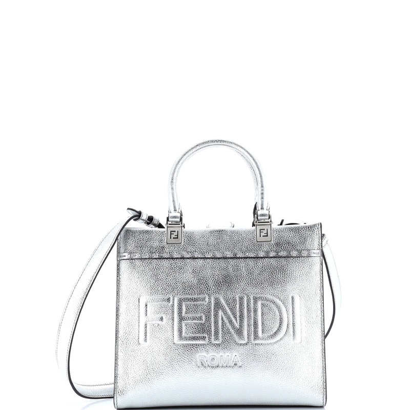 Sunshine Shopper Tote Leather Small