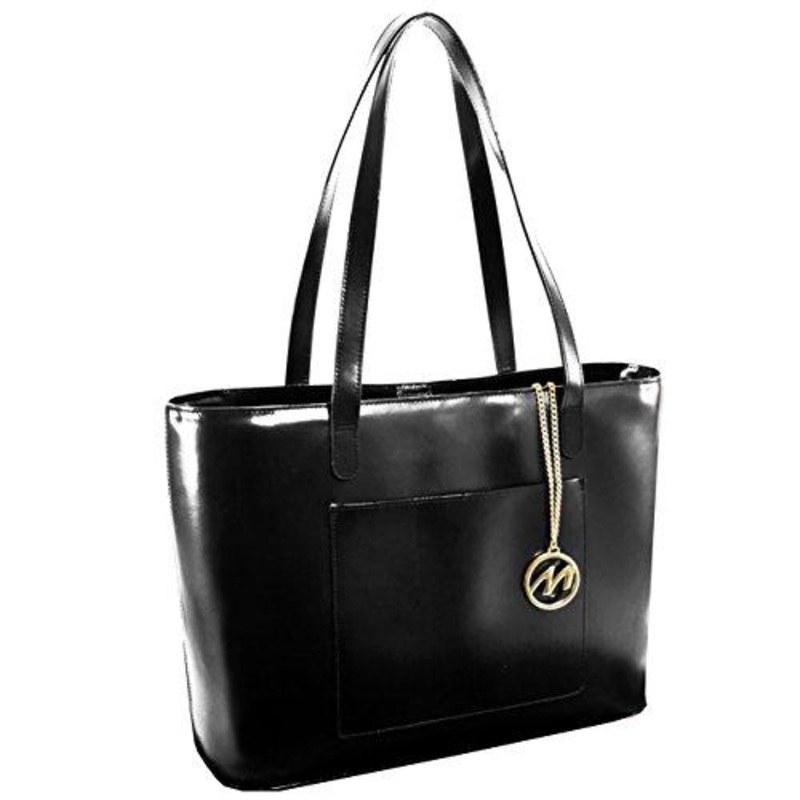 Alyson Leather Ladies' Tote With Tablet Pocket
