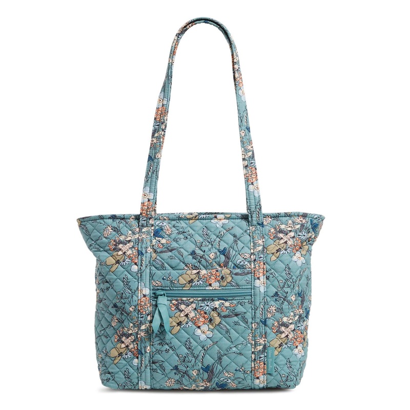 Small Vera Tote Bag - Sunlit Garden Sage
