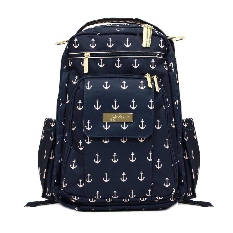 Ju-Ju-Be Legacy Nautical Collection Be Right Back Backpack Diaper Bag The Admiral