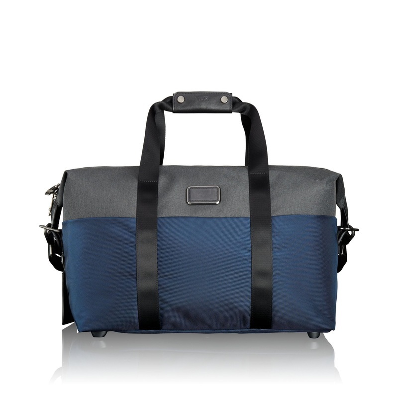 TUMI Alpha Ballistic Travel Men's Small Soft Travel Satchel Anthracite