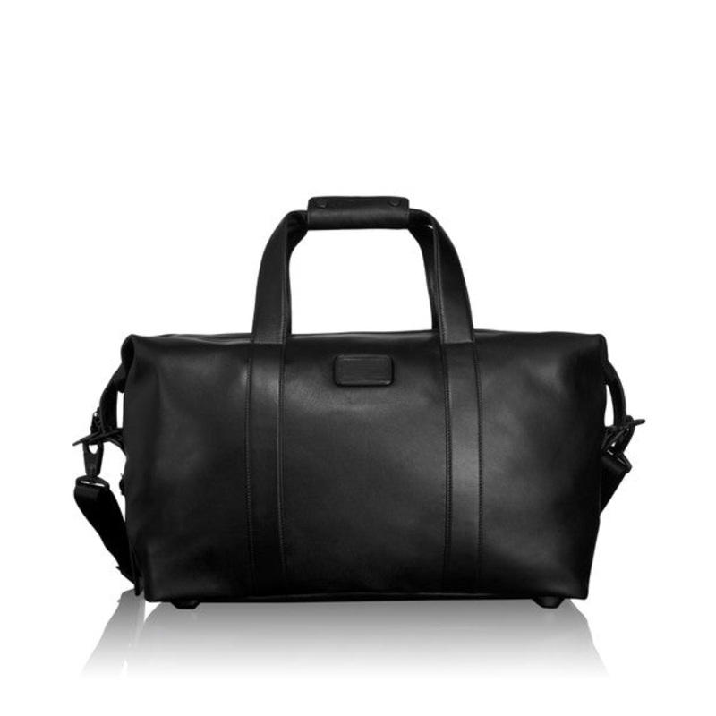 TUMI Alpha Leather Travel Men's Small Soft Travel Satchel