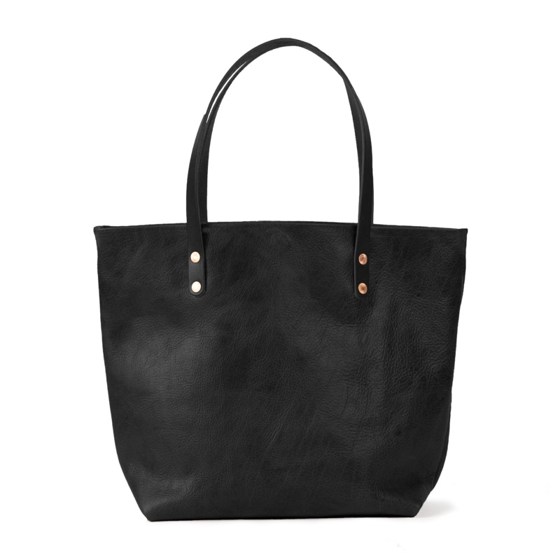 Black Navajo Bison Tote