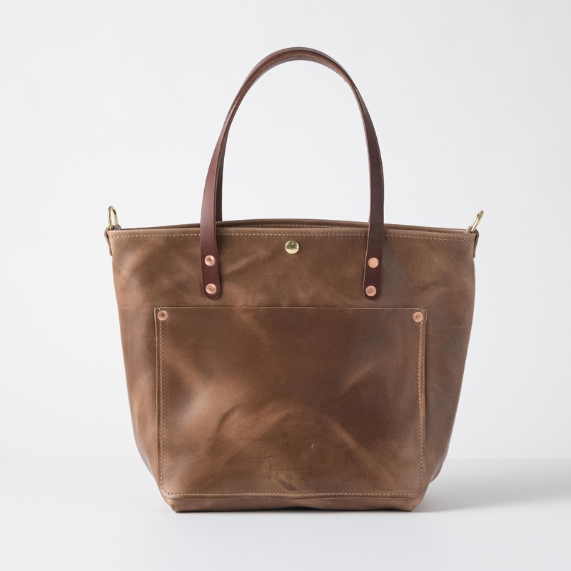 Natural Chromexcel Travel Tote