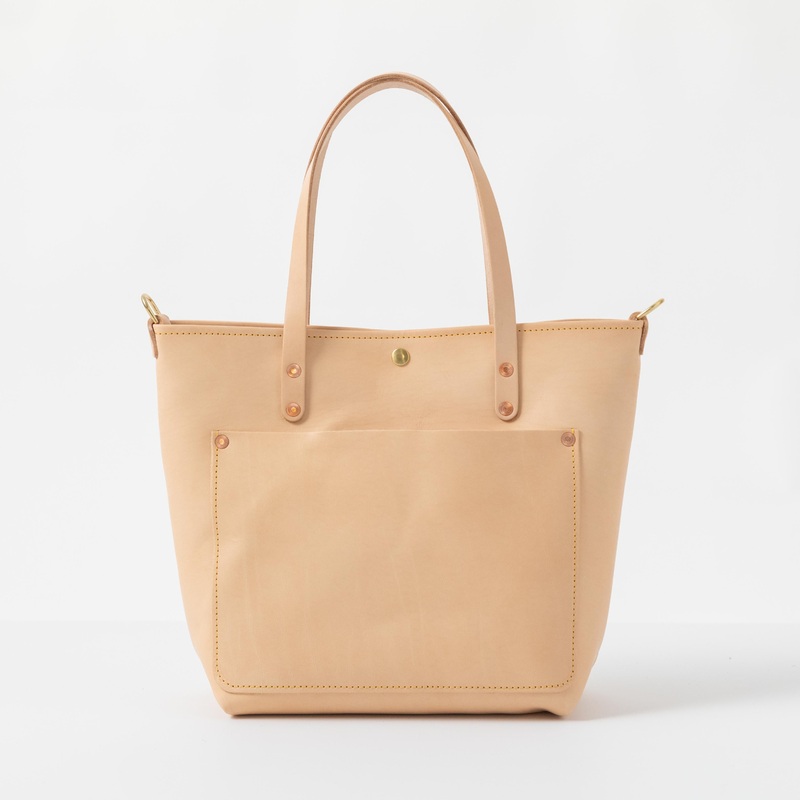Rustic  Vegetable Tanned Travel Tote
