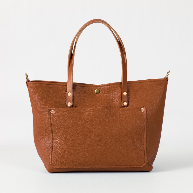 Scratch-and-Dent Honey Bulldog East West Travel Tote