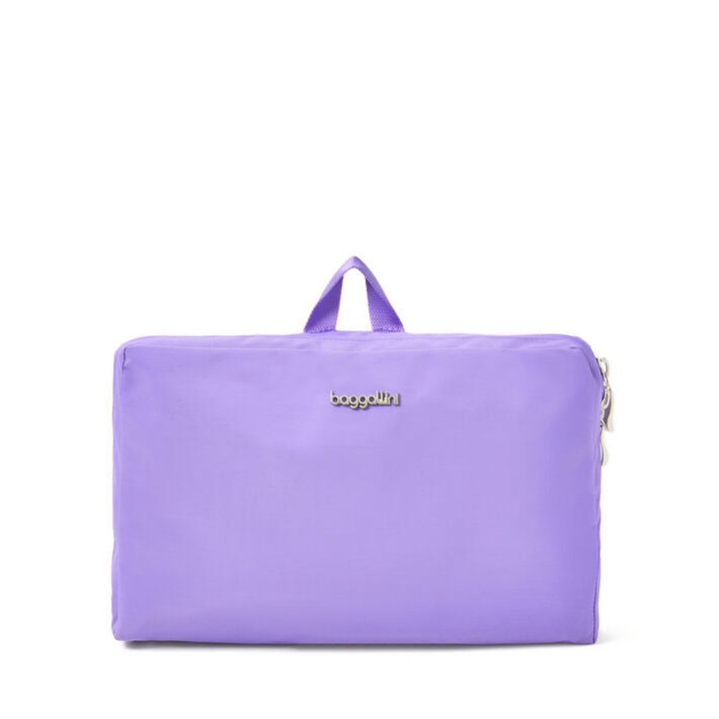 Baggallini Carryall Expandable Packable Tote -Lavender Surf