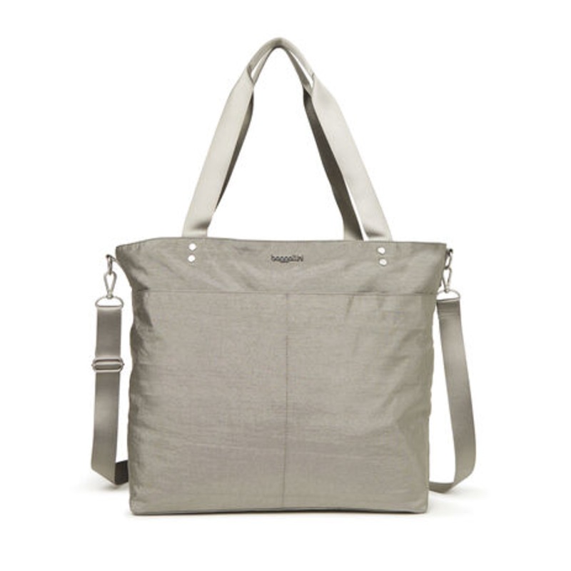 Baggallini Large Carryall tote - Sterling Shimmer