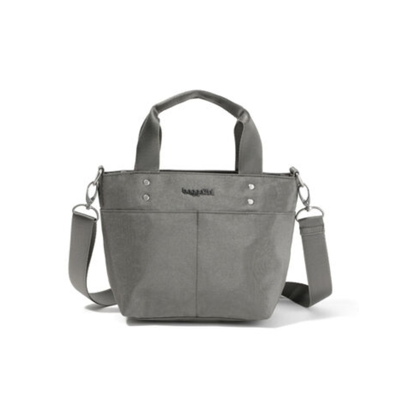 Baggallini Mini Carryall Tote - Sterling Shimmer