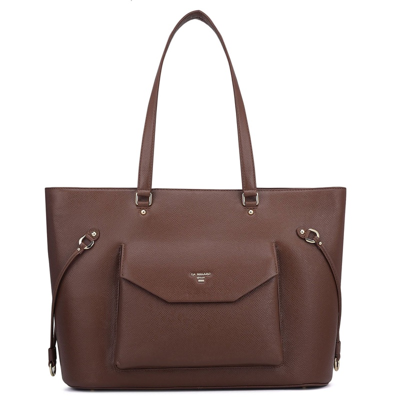 Large Franzy Leather Tote - Date