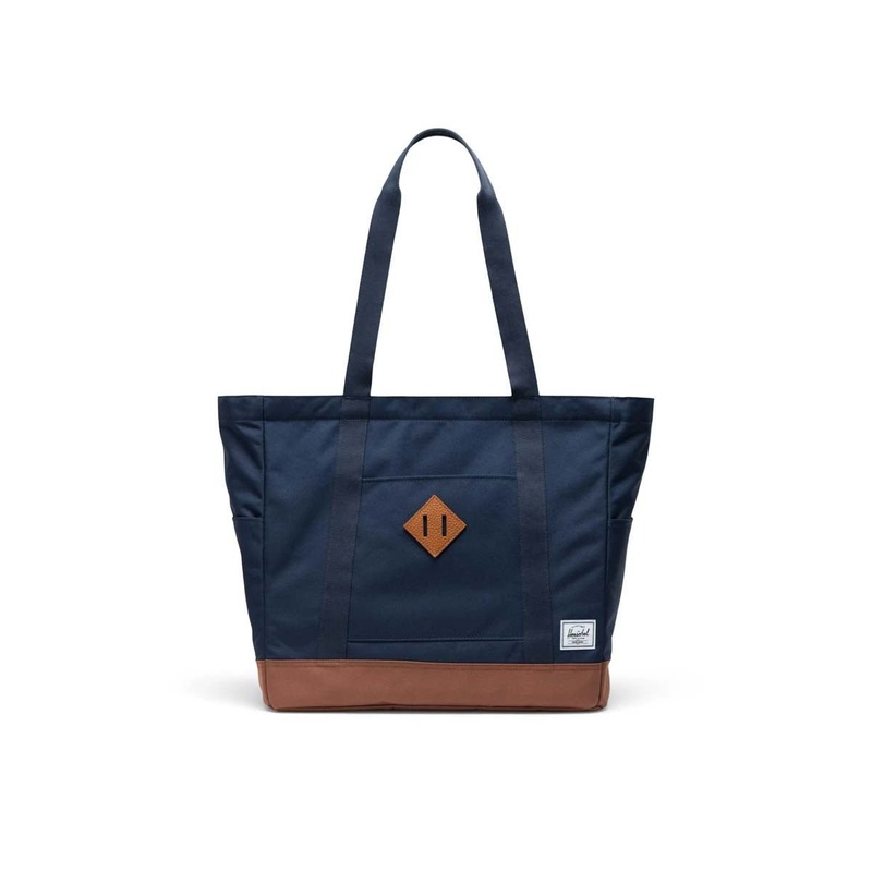 Herschel Heritage Tote - Navy/Saddle Brown