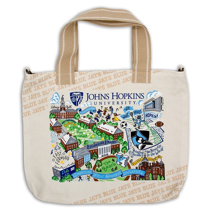 Johns Hopkins University Collegiate Tote Bag