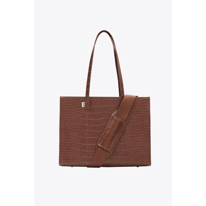 Resale The Work Tote in Maple Croc
