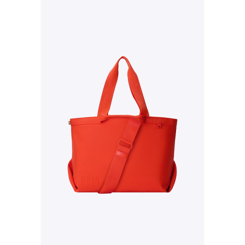 The Travel Tote in Flame