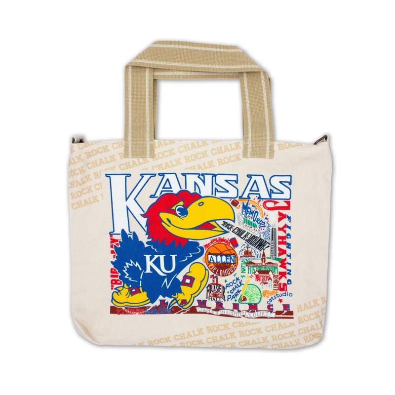 University of Kansas Collegiate Tote Bag