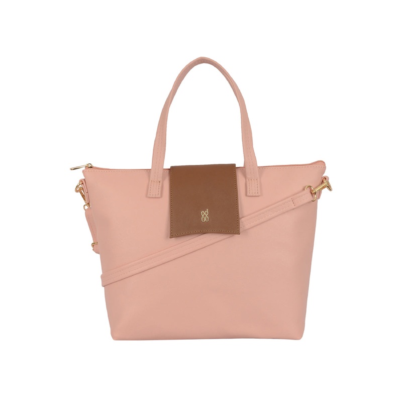 Drip Pink Large Tote Bags