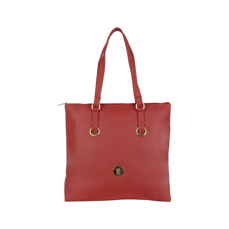 Kindew Red Large Tote Bags-1