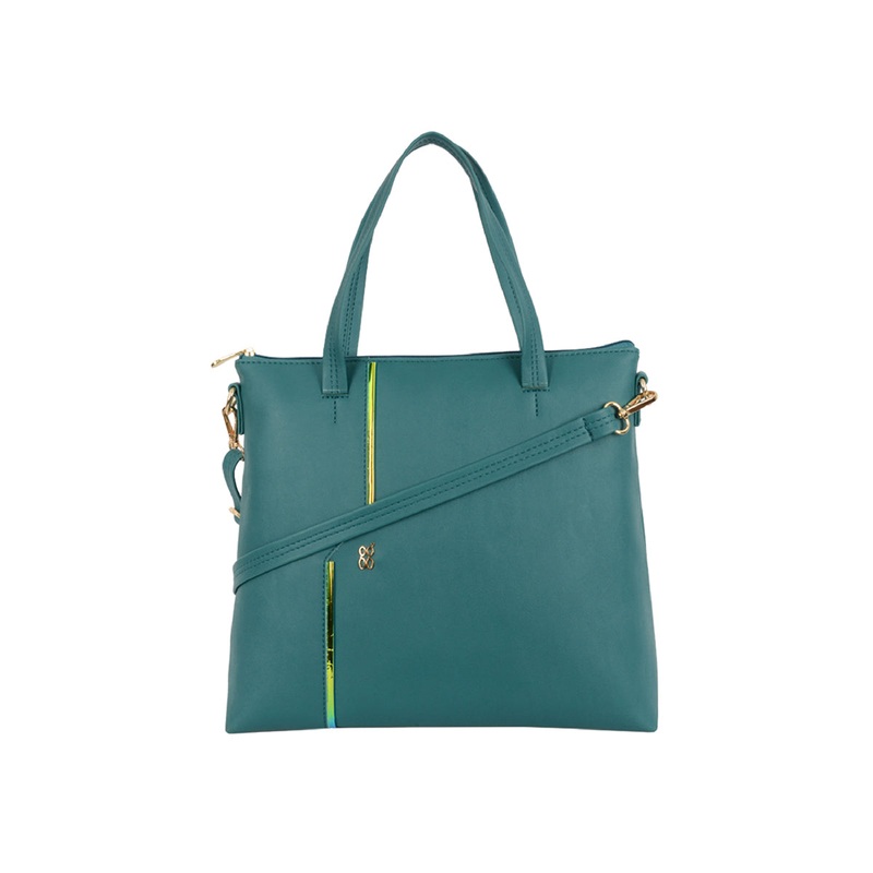 Movo 3T5 Green Medium Tote Bags