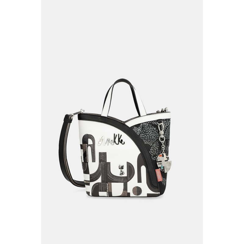 Nature Sixties tote with shoulder strap
