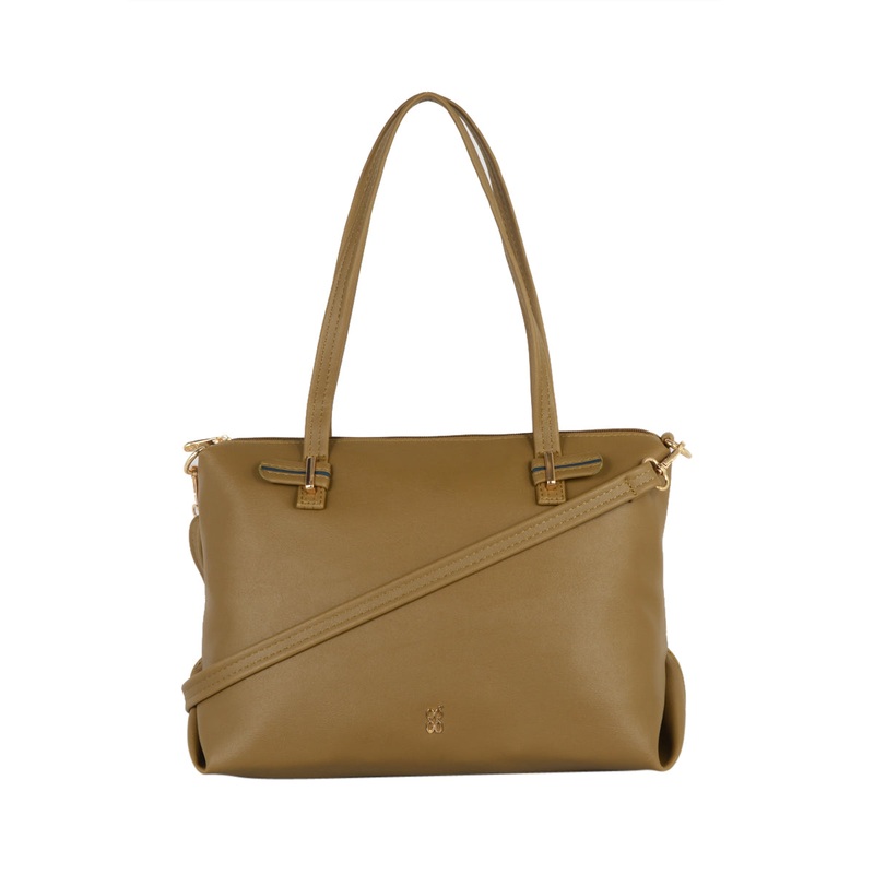 Pang Green Medium Tote Bags