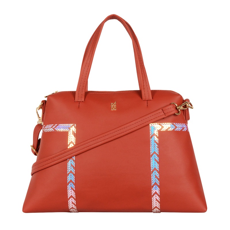 Purpy 3T5 Red Medium Tote Bags