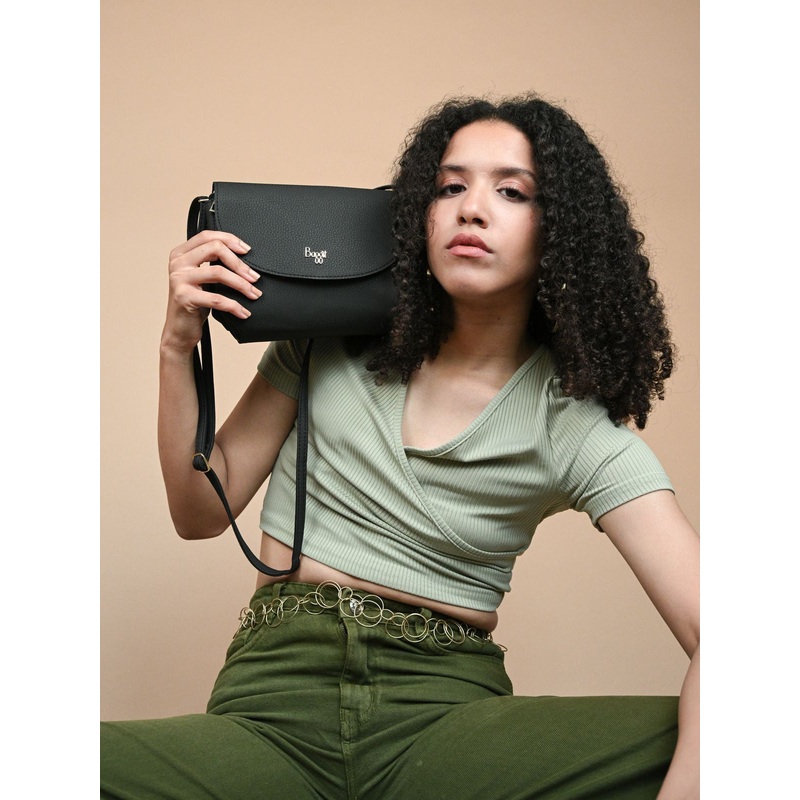 Rabat Black XXS Tote Sling Bags