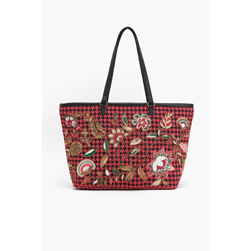 Winter Floral Tote