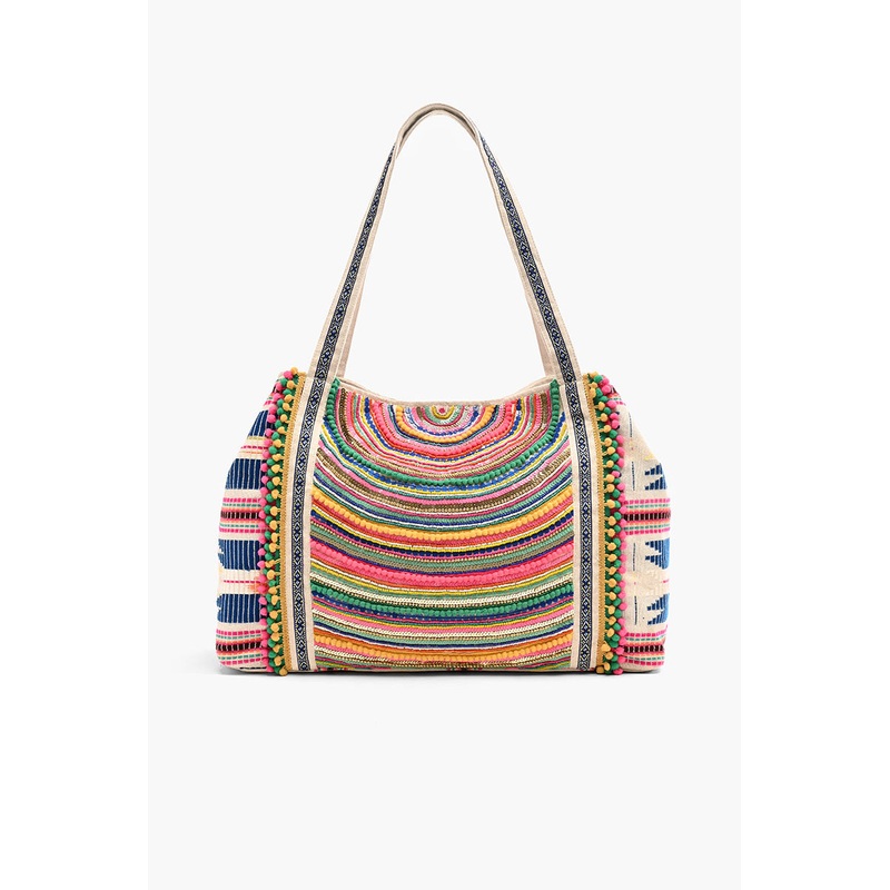 Alex Embellished Hand Beaded Tote